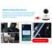 Wifi Smart Net Camera, IP Camera 720P Video Recording Motion Detect with Two-Way Audio and Night Vision, SD Card Supported